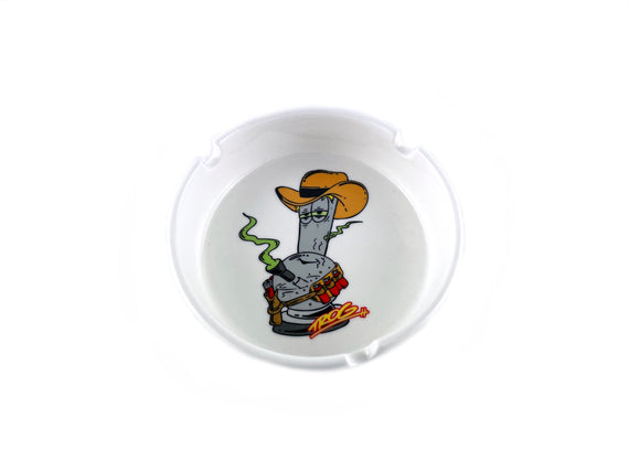 ASHTRAY - TROG CERAMIC ROUND