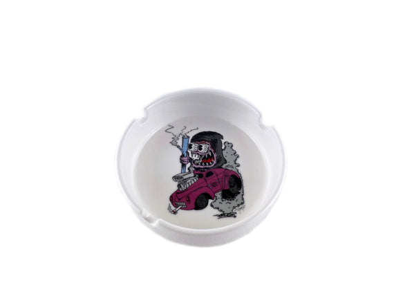 ASHTRAY - TROG CERAMIC ROUND
