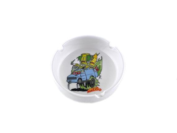 ASHTRAY - TROG CERAMIC ROUND