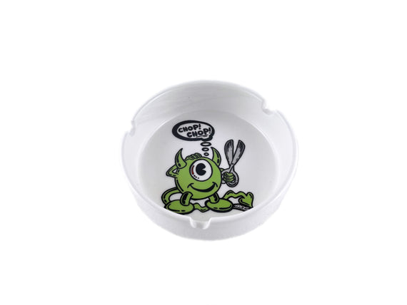 ASHTRAY - TROG CERAMIC ROUND