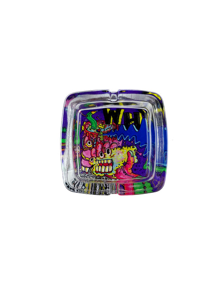 ASHTRAY - TROG GLASS SQUARE