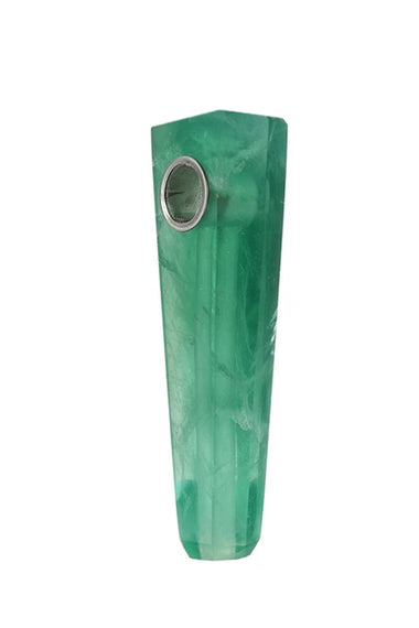 PIPE - CRYSTAL GREEN FLUORITE FLAT