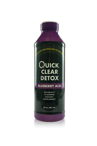DETOX - QUICK CLEAR BLUEBERRY ACAI 20oz