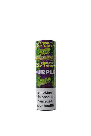 PREROLL CONES - CYCLONE HEMP BLUE 2pk