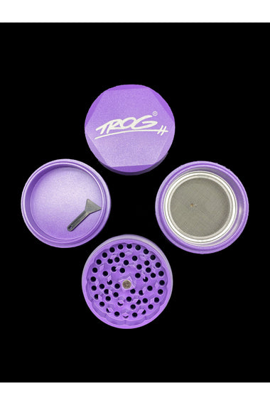 GRINDER - 4 PART TROG SLICK BLACK 62MM