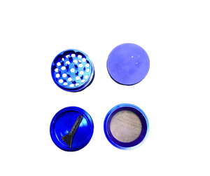 GRINDER - 4 PART SOFT DARK BLUE 40mm