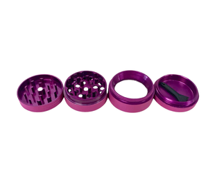 GRINDER - 4 PART SOFT PURPLE 40mm