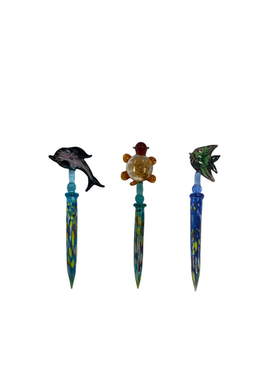 OP - NA GLASS SEA ANIMAL PICK