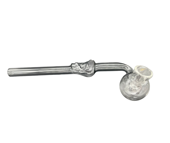 PIPE - GLASS NA SKULL SMOKE SLIP
