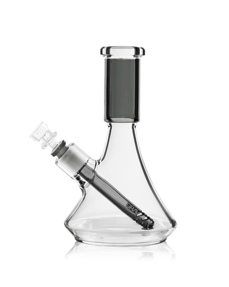 OP - GRAV DECO SML BEAKER SMOKE 32DBS.11