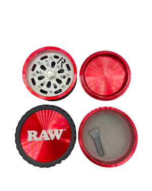 GRINDER - RAW 4PT LIFE RED RA007
