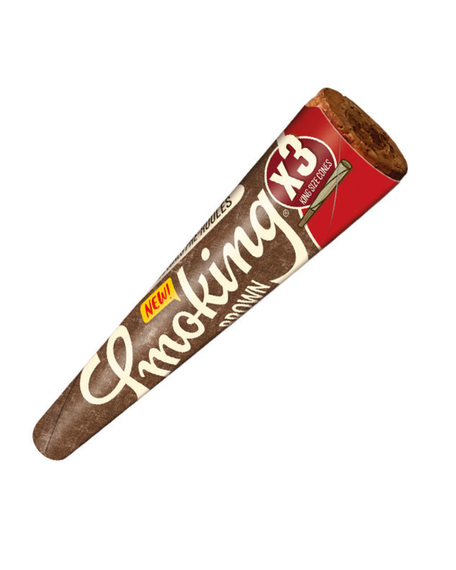 PREROLL CONES - SMOKING BROWN KS 3pk