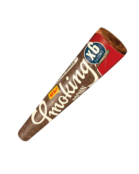 PREROLL CONES - SMOKING BROWN 1 1/4 6pk