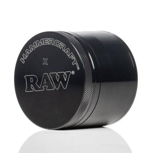 GRINDER - RAW HAMMERCRAFT 55MM 4 PART BLACK