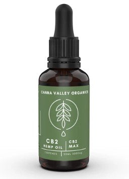 HEMP - CANNA VALLEY ORGANICS CB2 OIL MAX STRENGTH