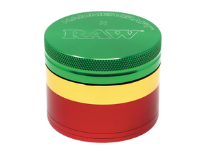 GRINDER - RAW HAMMERCRAFT 55MM 4 PART RASTA
