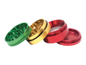 GRINDER - RAW HAMMERCRAFT 55MM 4 PART RASTA