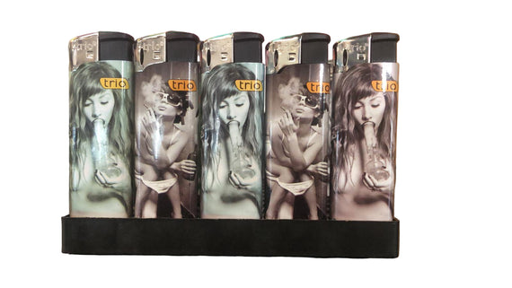 LIGHTER - Y188 SEXY SMOKING LADIES