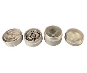 GRINDER - 4 PART CC HOMEGROWN POCKET GREY