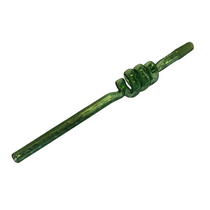 PIPE - GLASS CURLY STRAW