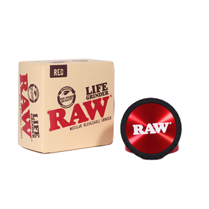 GRINDER - RAW 4PT LIFE RED RA007
