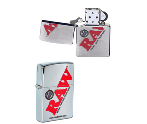 LIGHTER - RAW ZIPPO SILVER