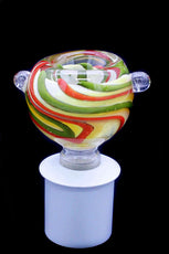 CP - GLASS T1002 RASTA SWIRL 14mm