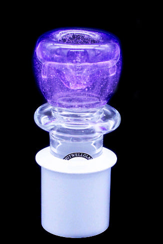 Cone Piece - Glass HWG Colour Round Bowl – Cloud 9 Smoke Shop