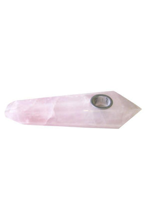 PIPE - CRYSTAL ROSE QUARTZ