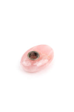 PIPE - CRYSTAL ROSE QUARTZ OVAL