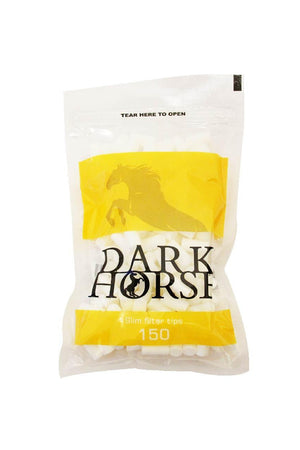 FILTER TIPS - DARK HORSE SLIM YELLOW