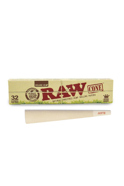 Noah's Organic Unrefined Pre-Rolled Cones – King Size Brown Smoking Cones