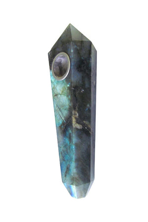 PIPE - CRYSTAL LABRADORITE POINT