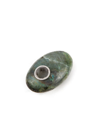 PIPE - CRYSTAL LABRADORITE OVAL