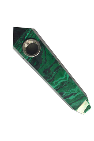 PIPE - CRYSTAL MALACHITE
