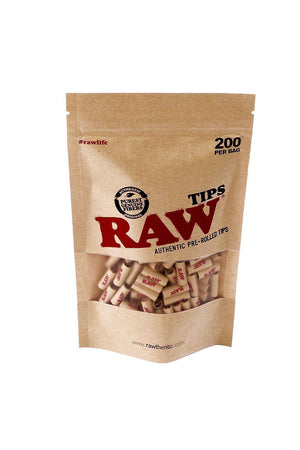 FILTER TIPS - RAW PREROLLED 200pk