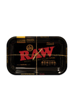 ROLLING TRAY - RAW BLACK LARGE