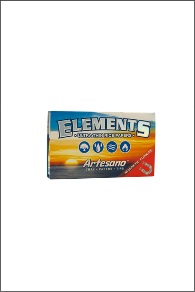 PAPERS - ELEMENTS 1 1/4 SIZE W/TIPS TRAY
