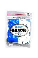 FILTER TIPS - RANCH EXTRA LONG S/SLIM BLUE