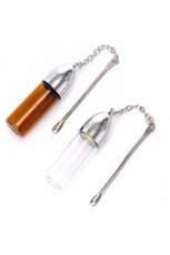 SNUFF - CSP VIAL and CHAIN SPOON 37MM